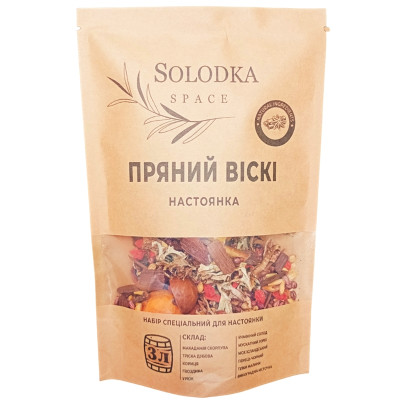 Набір спецій для настоянки Пряний віскі (Solodka) на 3 л