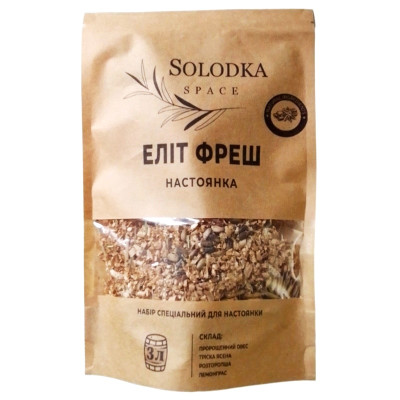 Набір спецій для настоянки Еліт Фреш (Solodka) на 3 л
