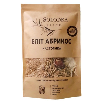 Набір спецій для настоянки Еліт Абрикос (Solodka) на 3 л