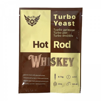 Турбо дріжджі Hot Rod Whiskey на 25 л