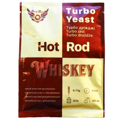 Турбо дріжджі Hot Rod Whiskey на 25 л