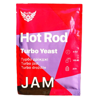 Турбо дріжджі для фруктових браг Hot Rod Jam на 25 л