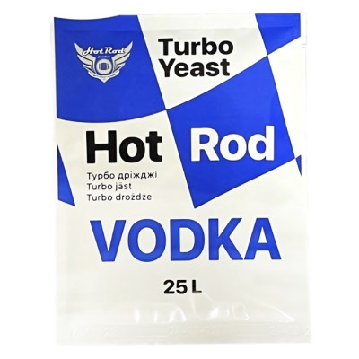 Турбо дріжджі Hot Rod Vodka на 25 л