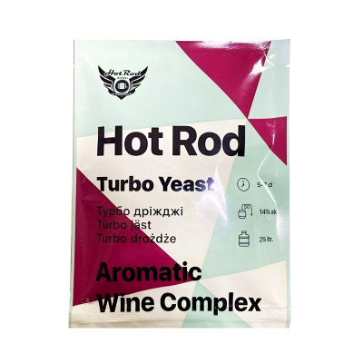 Винні дріжджі Hot Rod Aromatic Wine Complex на 25 л
