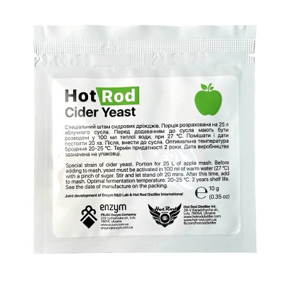 Дріжджі для приготування сидру Hot Rod Cider