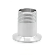 Перехідник кламп 1.5" зовнішня різьба 1"