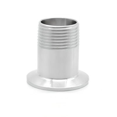 Перехідник кламп 1.5" зовнішня різьба 1"