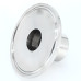 Перехідник з різьби 1/4" на клапм  2"
