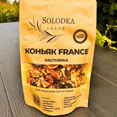 Набір спецій для настоянки коньяк France (Solodka) на 3 л