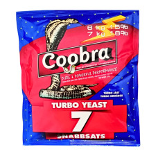 Сухі турбо дріжджі Coobra 7