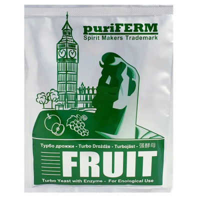 Фруктові турбо дріжджі Puriferm fruit