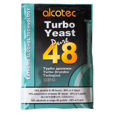 Сухі турбо дріжджі Alcotec Pure 48