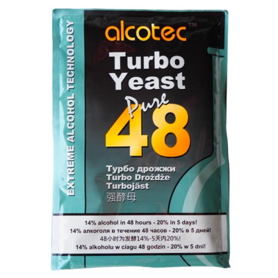 Сухі турбо дріжджі Alcotec Pure 48