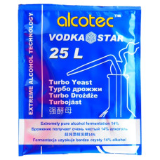 Сухі турбо дріжджі Alcotec Vodka Star 