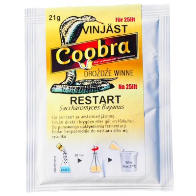 Сухі дріжджі Coobra Restart