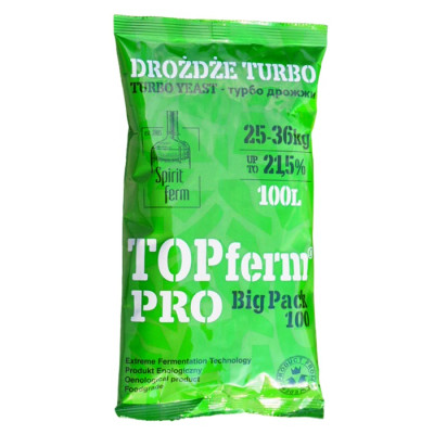 Сухі турбо дріжджі Topferm Pro (big pack) 21,5%