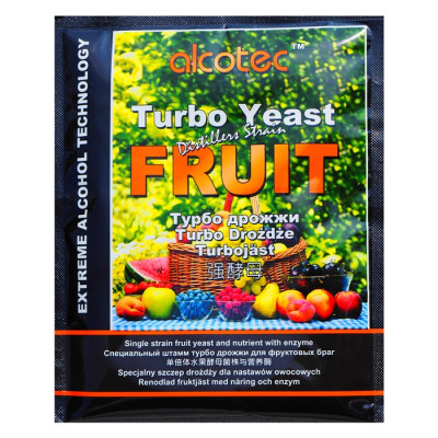 Фруктові дріжджі Alcotec Turbo Yeast Fruit