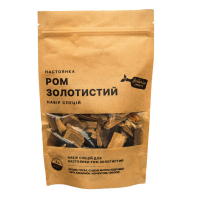 Набір спецій для настоянки в стилі "ром золотистий" 120 г