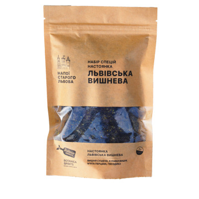 Набір спецій для приготування настоянки “Львівська вишнева” 134 г