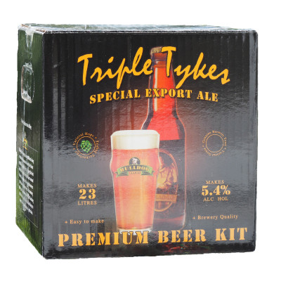 Пивний набір Bulldog Brews - Triple Tykes - Special Export Ale  4кг