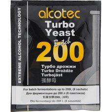 Сухі турбо дріжджі Alcotec Turbo Batch 200