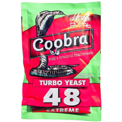 Сухі дріжджі Coobra Turbo Extreme 48 135 грам